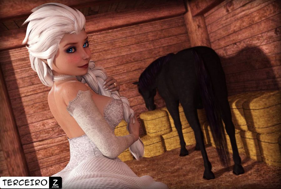 Elsa e seu Cavalo: Acho que todo mundo já conhece a história da Frozen, né?