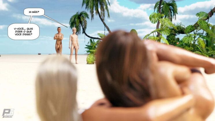 Au Naturel Nudist Resort 5 - mãe e filho trepando num resort natural