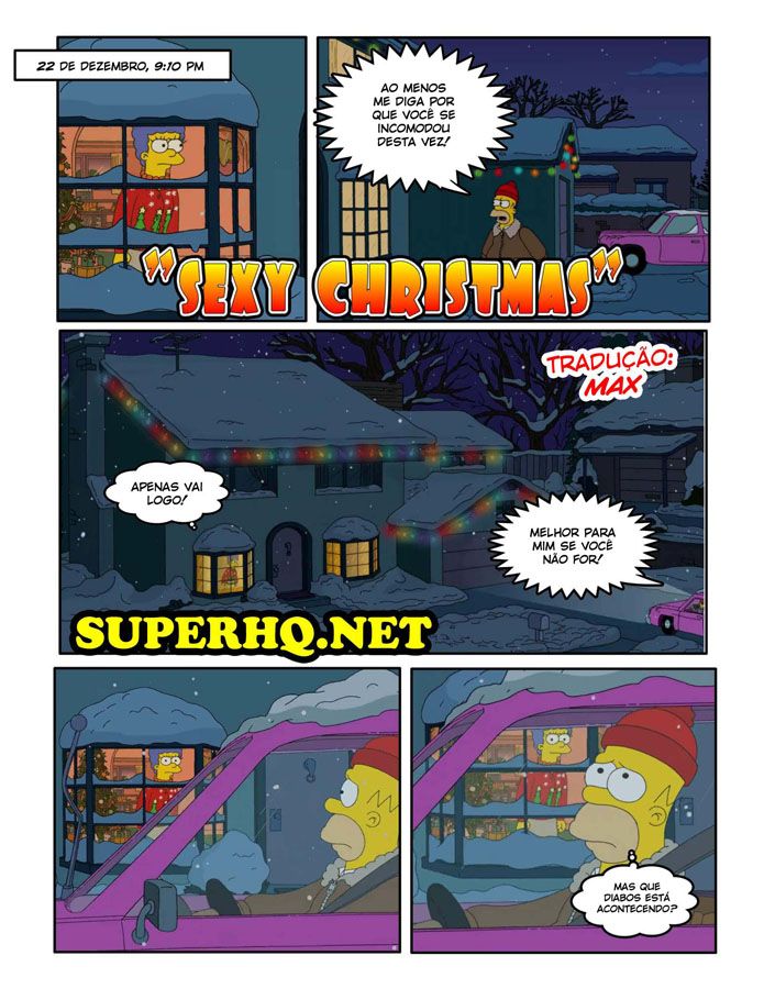 Simpsons - Sexy Christmas