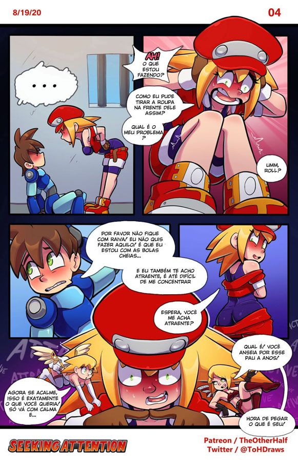 Seeking Attention (Mega Man Legends) TheOtherHalf 