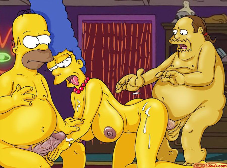 Marge Simpson na Suruba